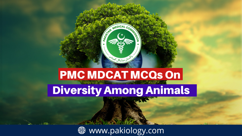 PMC MDCAT MCQs On Diversity Among Animals
