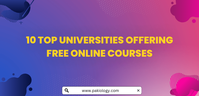 10 Top Universities Offering Free Online Courses