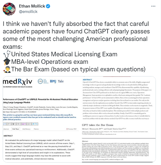 ChatGPT Shocks Medical Community by Passing US Licensing Exam (USMLE)
