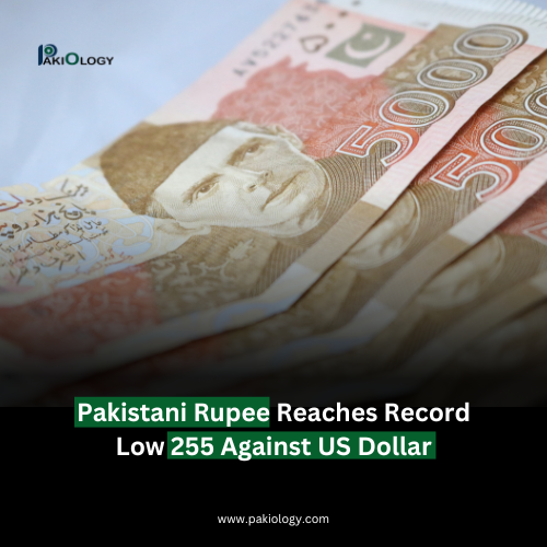 Pakistani Rupee Reaches Record Low Against US Dollar