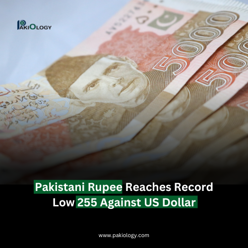 PKR plunges to a record low of USD 255 - Times of Pakistan