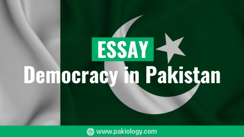 essay on democracy in pakistan css