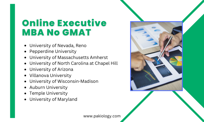 Online Executive MBA No GMAT