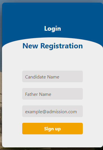 NSHS Admission Portal